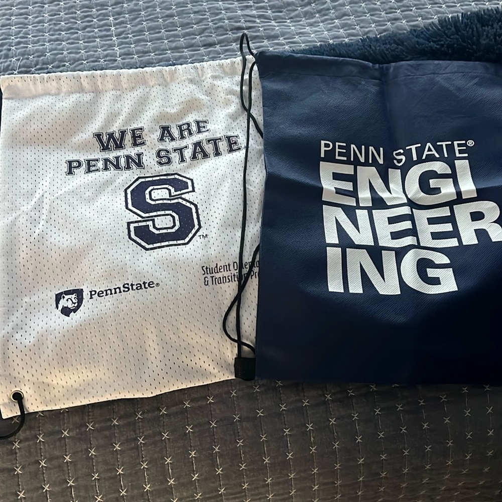 Penn State drawstring bags